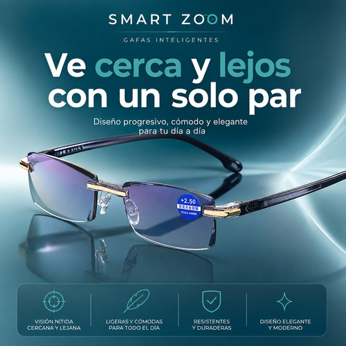 Lentes Smart Zoom - Ve el mundo en alta definición
