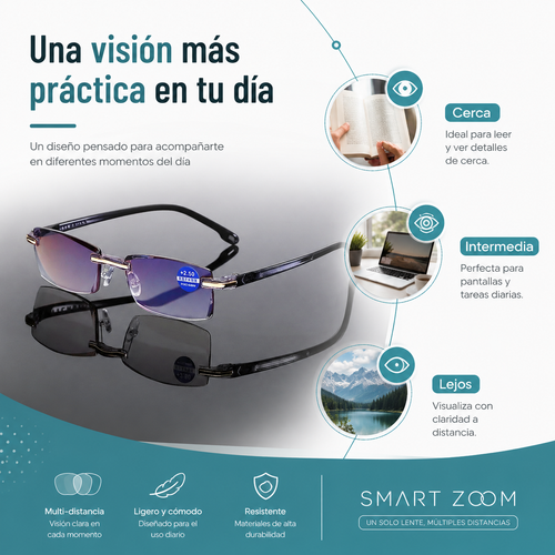 Lentes Smart Zoom - Ve el mundo en alta definición