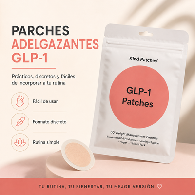 Parches Adelgazantes GLP-1 | Control de Peso Diario