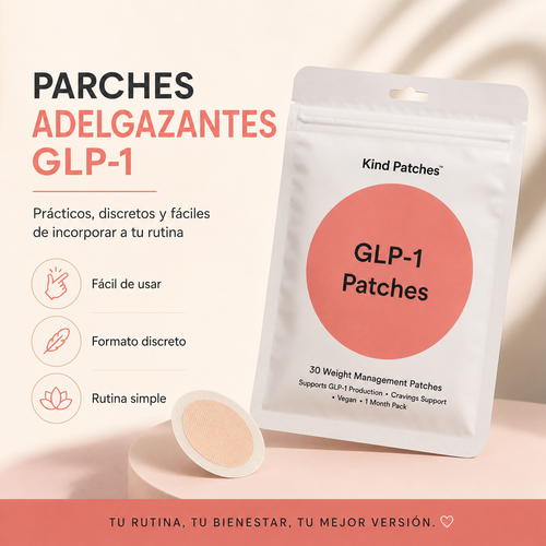 Parches Adelgazantes GLP-1 | Control de Peso Diario