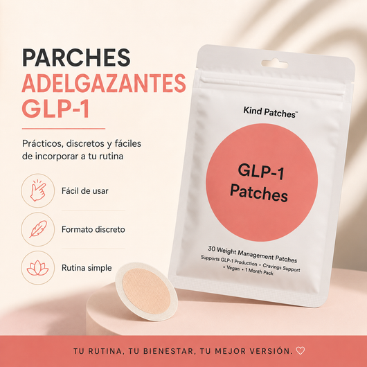 Parches Adelgazantes GLP-1 | Control de Peso Diario