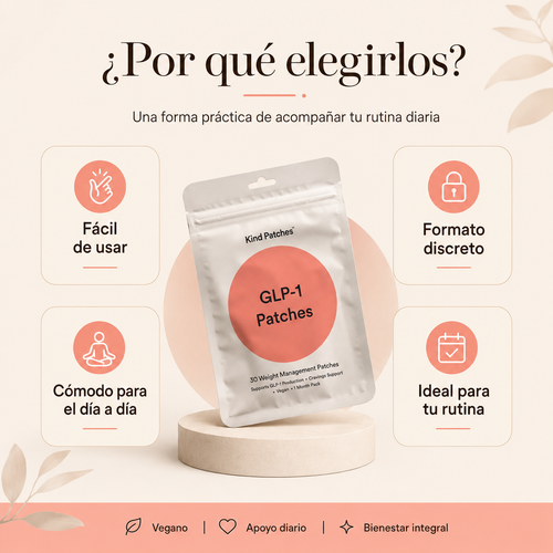 Parches Adelgazantes GLP-1 | Control de Peso Diario