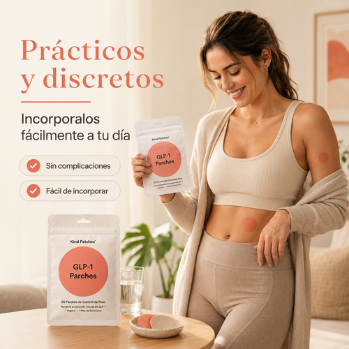 Parches Adelgazantes GLP-1 | Control de Peso Diario