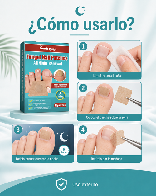 FungiNail Care™ – Parches para los hongos en las uñas