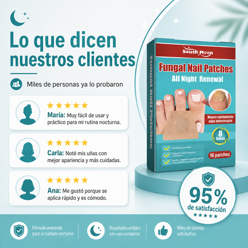 FungiNail Care™ – Parches para los hongos en las uñas